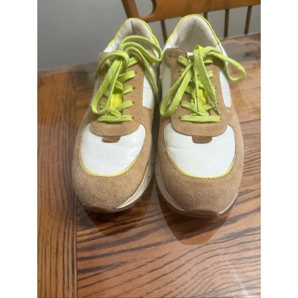 Madewell tan white